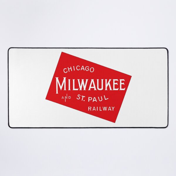 Item preview, Chicago, Milwaukee and St. Paul Railway Early Logo designed and sold by Trains-and-Rail.