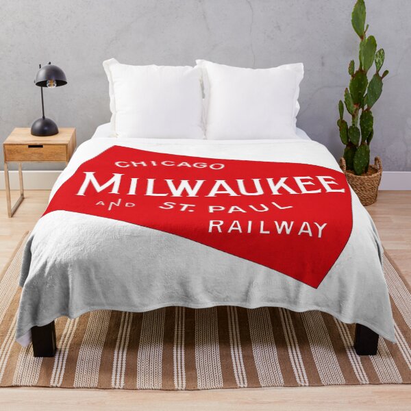 Item preview, Chicago, Milwaukee and St. Paul Railway Early Logo designed and sold by Trains-and-Rail.
