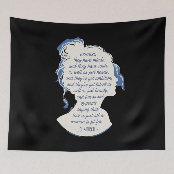 Item preview, Jo March Quote designed and sold by MinchiDiep.