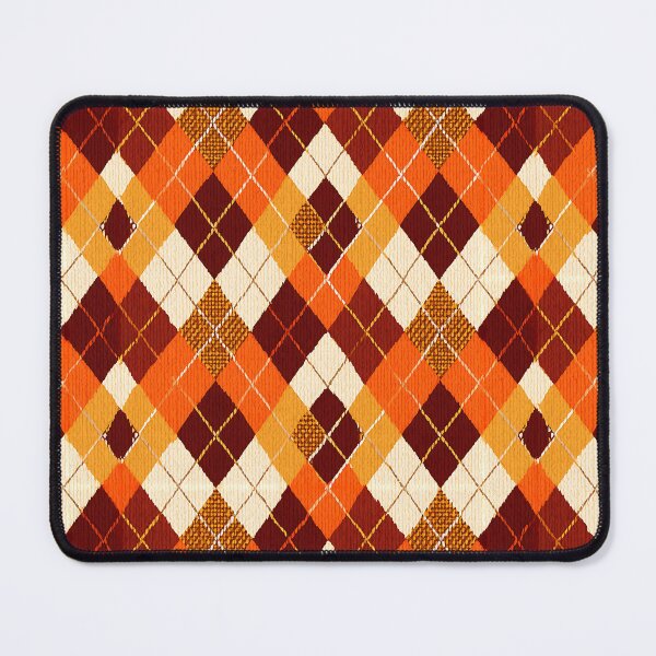 Item preview, Autumn Argyle Plaid Pattern Cozy Fall Geometric Design designed and sold by FuzionRaptor.