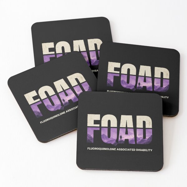 Item preview, FQAD – Fluoroquinolone Associated Disability Awareness designed and sold by Small Revolutions.