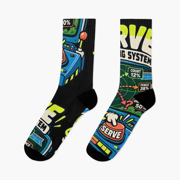 Item preview, Serve Targeting System Funny Tennis Player Humor designed and sold by MOTIFOLK.