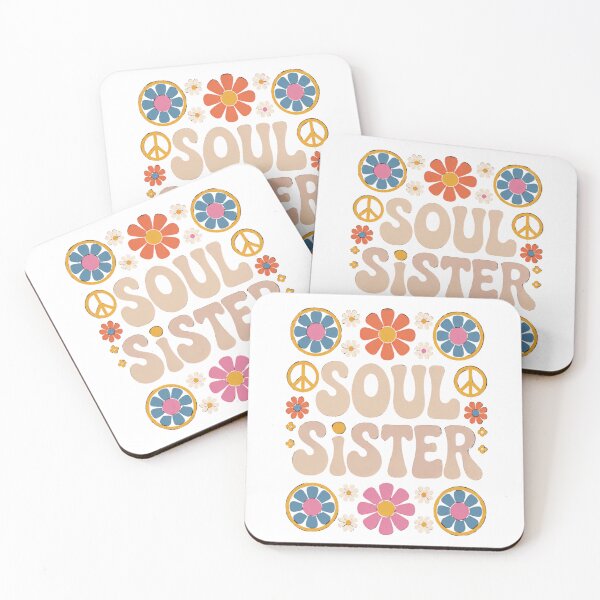 Item preview, Retro Groovy Soul Sister Daisy Peace Hippie designed and sold by Mnyus shop.