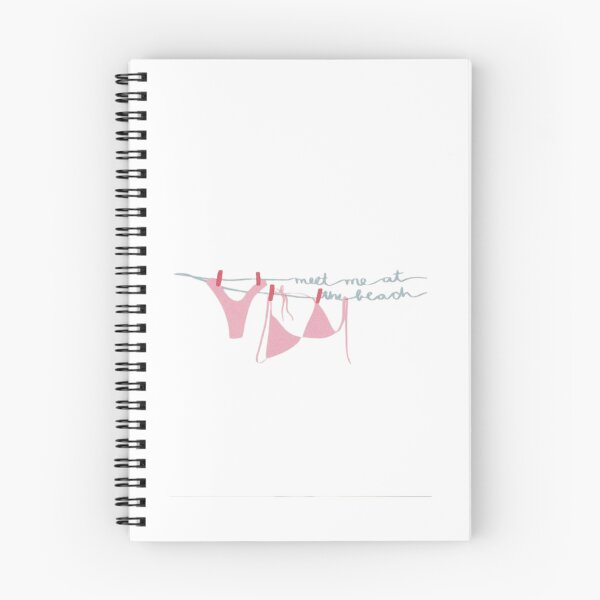 Item preview, Meet Me at the Beach Pink Bikini Design designed and sold by AandBCollective.
