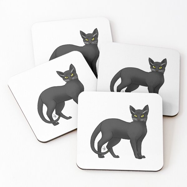 Item preview, Cat - Chausie - Black designed and sold by Jennifer Stolzer.