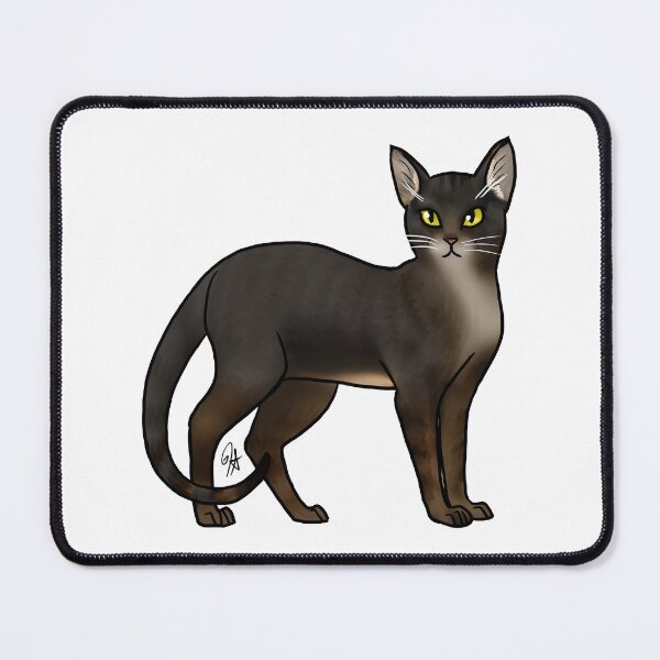 Item preview, Cat - Chausie - Black Grizzle designed and sold by Jennifer Stolzer.