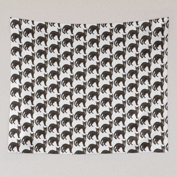 Item preview, Cat - Chausie - Black Grizzle designed and sold by Jennifer Stolzer.