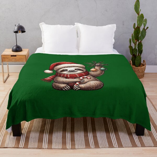 Item preview, Christmas Sloth designed and sold by NerdiPop.
