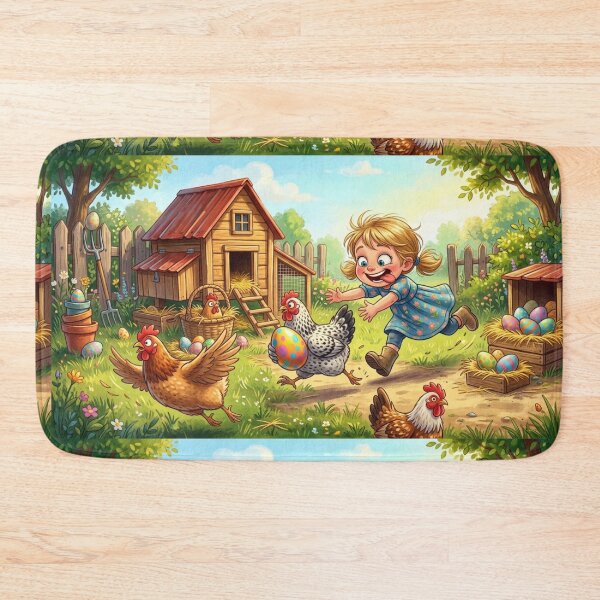 Item preview, The Great Easter Egg Getaway – Chicken Coop Chaos designed and sold by TreatLLC.