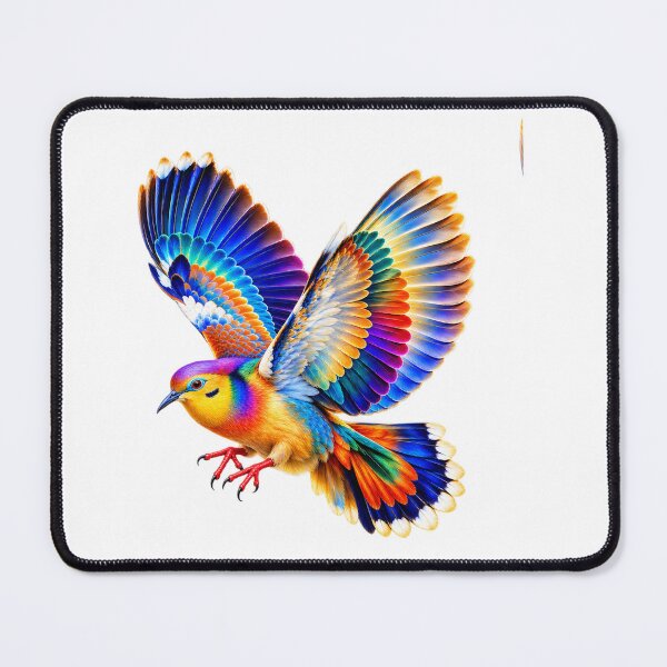 Item preview, Mandarin Rainbow Flight — Wings of Wonder designed and sold by PeanutGalSean.