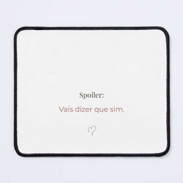 Item preview, Spoiler: Vais Dizer que Sim | T-shirt Divertida de Pedido de Casamento designed and sold by AmorEmFioStudio.