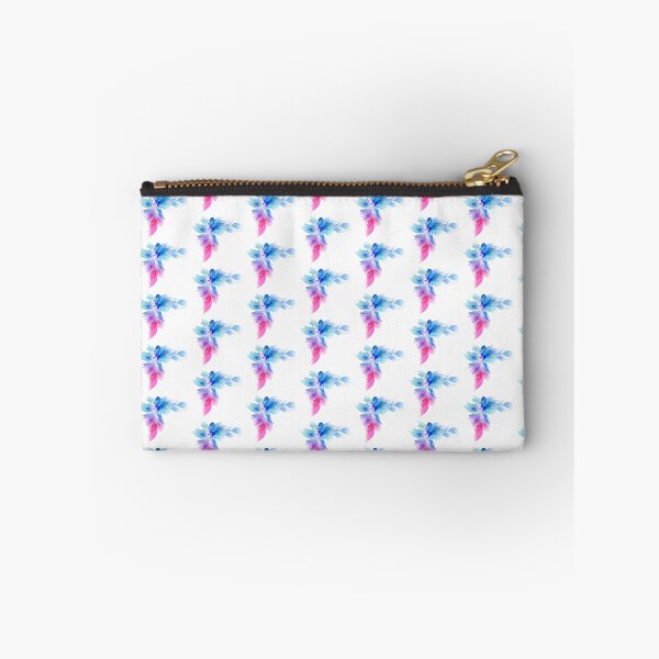 Item preview, Vibrant Abstract Blue and Purple Floral designed and sold by KrishnaStudio.