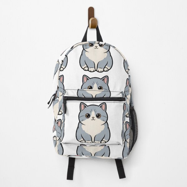 Item preview, British Shorthair Cat - Cute Minimalist Kawaii Gray Kitty designed and sold by Lucid Dream Pixel.