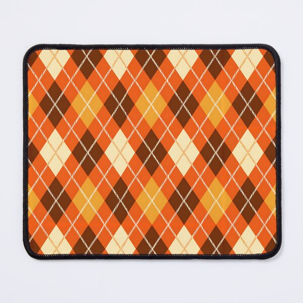 Item preview, Autumn Argyle Plaid Pattern Cozy Fall Geometric Design designed and sold by FuzionRaptor.