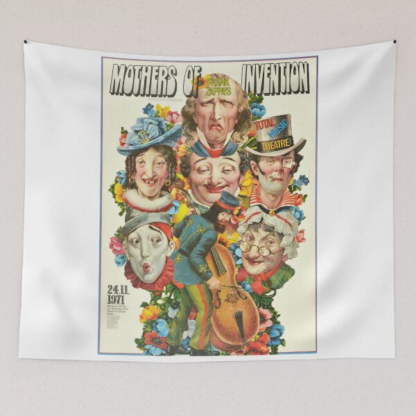 Item preview, Frank Zappa Original Custom Vintage Music Band Tee Unique Poster Wall Art designed and sold by Cool Robot Bro..