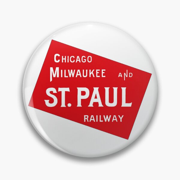 Item preview, Logo of the Chicago, Milwaukee and St. Paul Railway designed and sold by Trains-and-Rail.