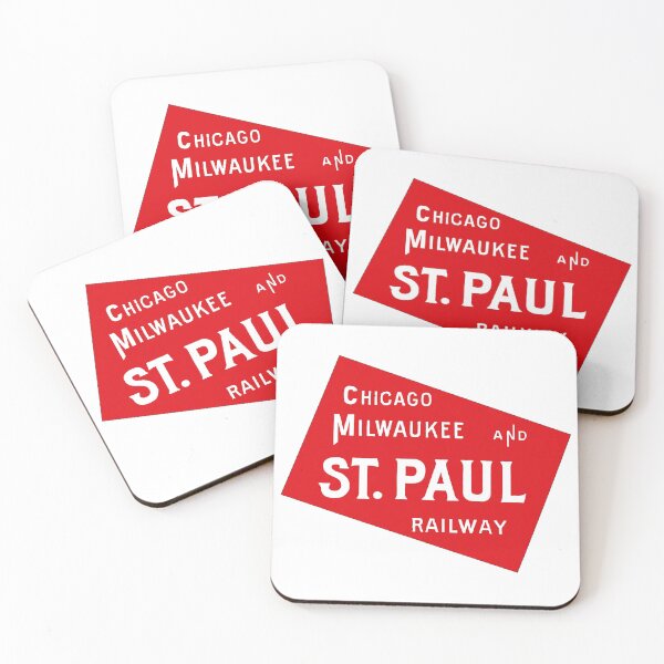 Item preview, Logo of the Chicago, Milwaukee and St. Paul Railway designed and sold by Trains-and-Rail.