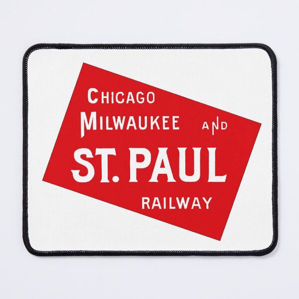 Item preview, Logo of the Chicago, Milwaukee and St. Paul Railway designed and sold by Trains-and-Rail.