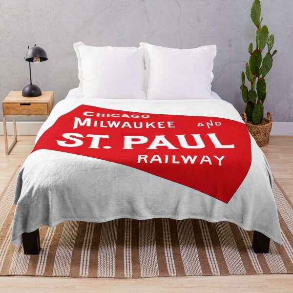 Item preview, Logo of the Chicago, Milwaukee and St. Paul Railway designed and sold by Trains-and-Rail.