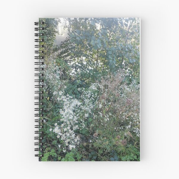 Item preview, White Wildflowers In Lush Green Woodland designed and sold by PhuongVoArt.