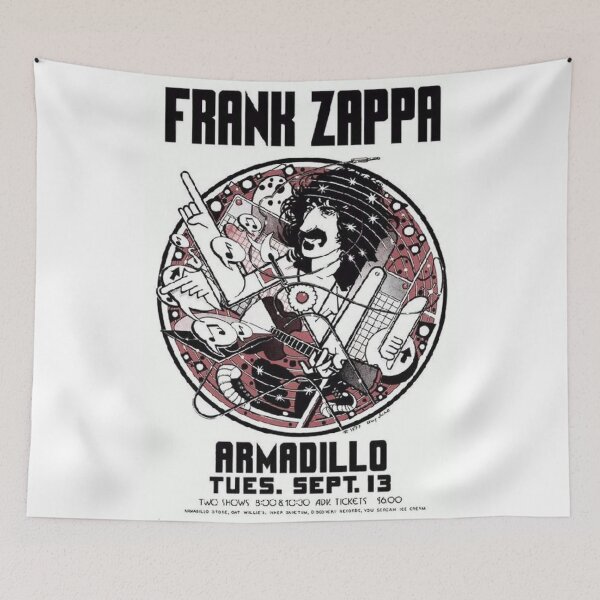 Item preview, Frank Zappa Original Custom Vintage Music Band Tee Unique Poster Wall Art designed and sold by Cool Robot Bro..