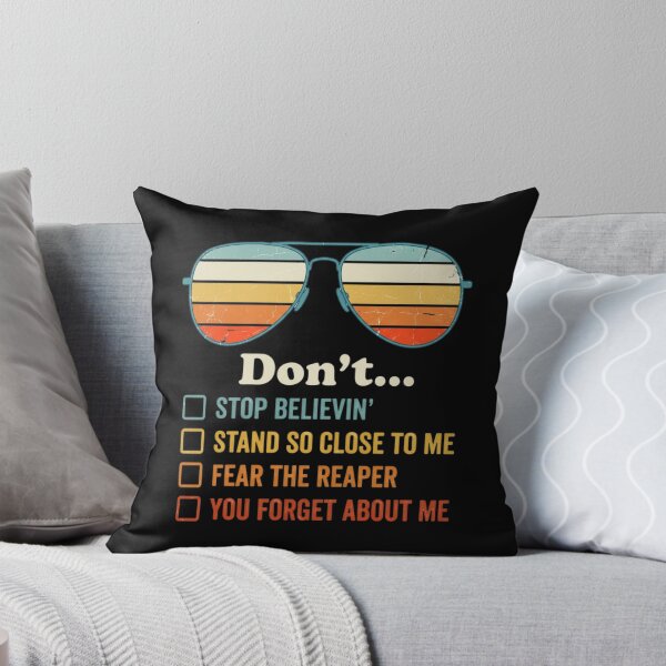 Item preview, Dont Stop Believin Retro Aviator Sunglasses 70s 80s Classic Rock Music Checklist designed and sold by raedattia.