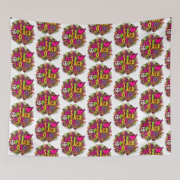 Item preview, Love Peace Joy designed and sold by morbidcandyboutique .