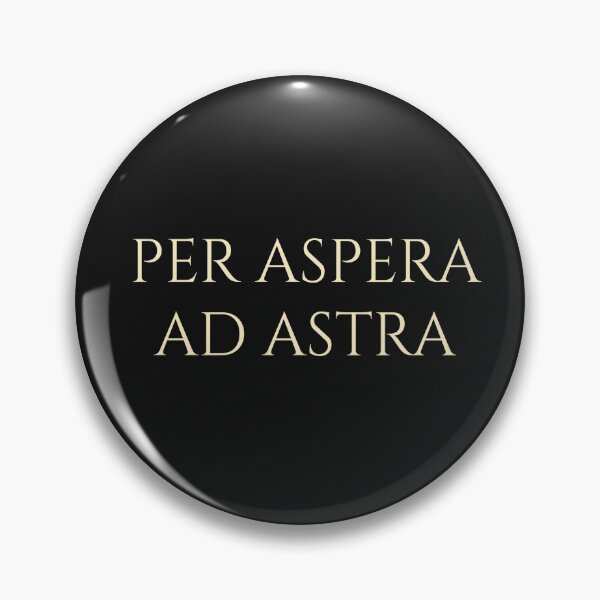 Item preview, Per Aspera ad Astra | Through Hardships to the Stars | Inspirational Latin Motto designed and sold by semenol.