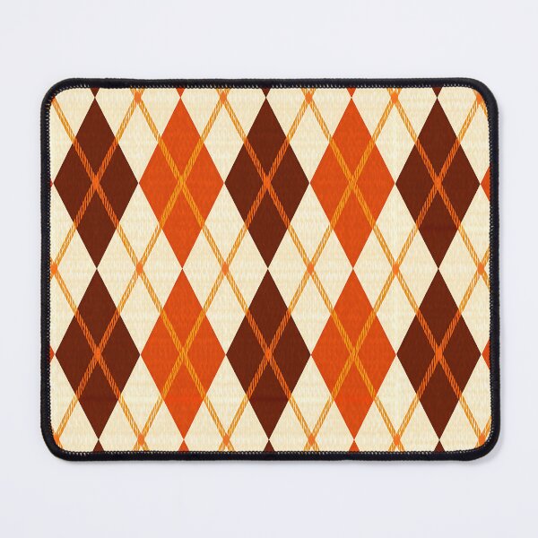 Item preview, Autumn Argyle Plaid Pattern Cozy Fall Geometric Design designed and sold by FuzionRaptor.