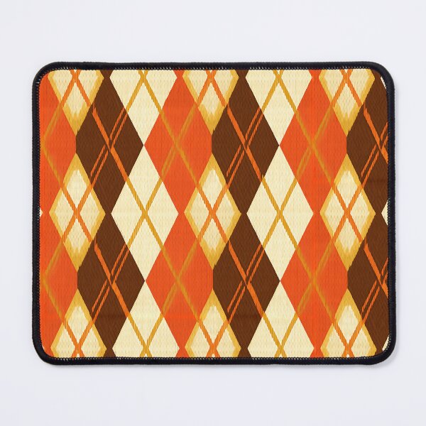 Item preview, Autumn Argyle Plaid Pattern Cozy Fall Geometric Design designed and sold by FuzionRaptor.