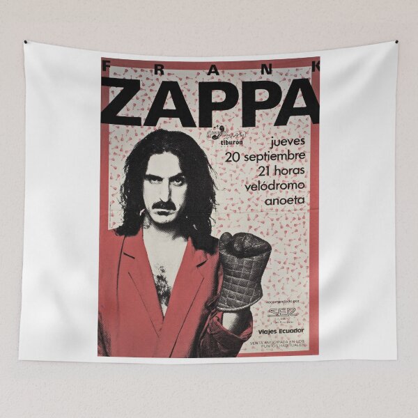 Item preview, Frank Zappa Original Custom Vintage Music Band Tee Unique Poster Wall Art designed and sold by Cool Robot Bro..