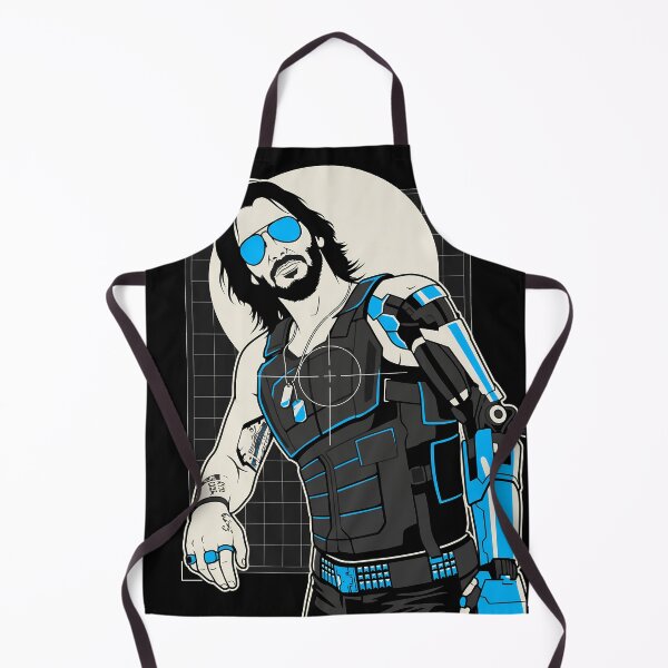 Item preview, Johnny Silverhand Cyberpunk 2077 Techwear Gamer Graphic Tee designed and sold by Senpaiwaves.