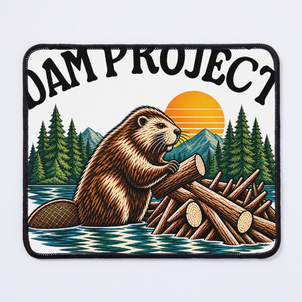 Item preview, It's Just One Dam Project After Another Cute Beaver designed and sold by TAYNAROP.