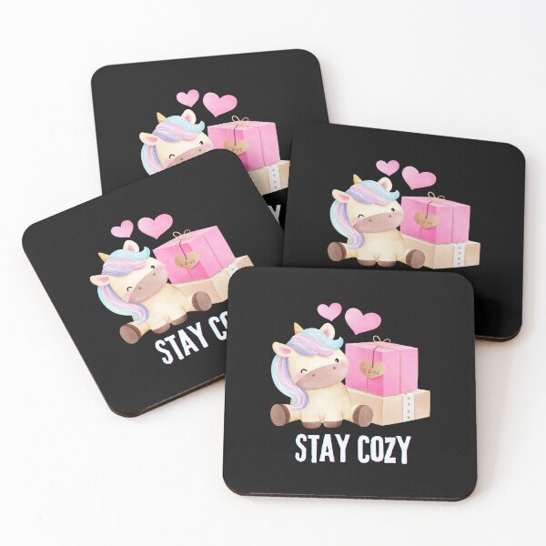 Item preview, Cute Unicorn Stay Cozy designed and sold by stormk10.