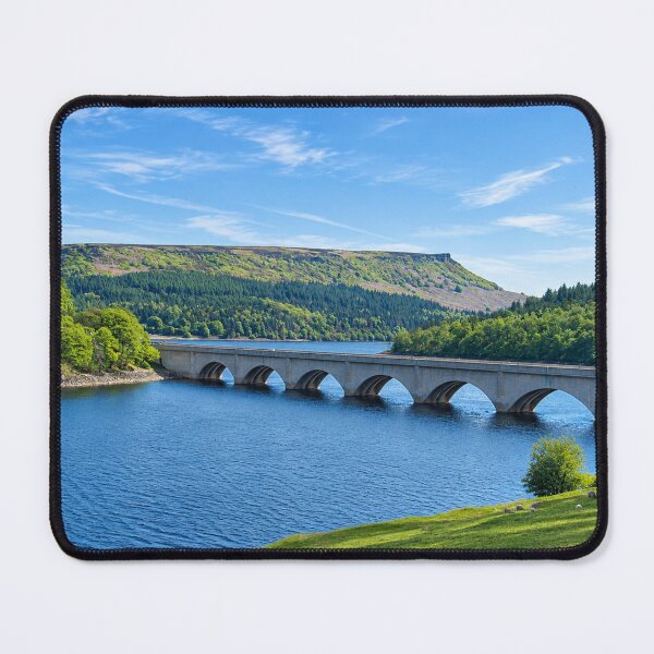 Item preview, Ladybower Reservoir Viaduct and Bamford Edge designed and sold by Astute-Artio-Photography.