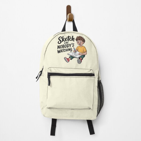 Item preview, Sketch Like Nobody’s Watching – Inspirational Sketch Artist and Drawing Design designed and sold by Jollys-ArtShop.
