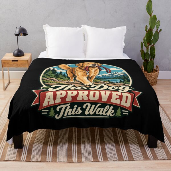 Item preview, The Dog Approved This Walk designed and sold by Good Mood Foundry.