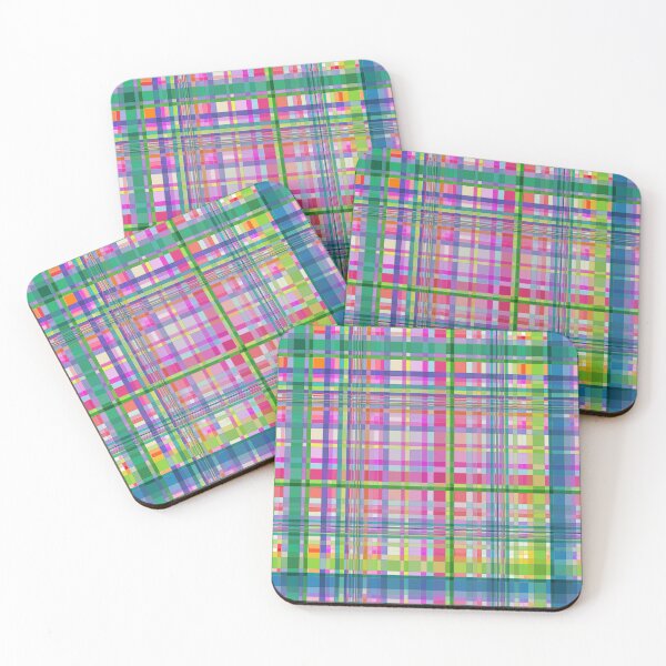 Item preview, Fun Pastel Colorful Plaid Tartan Geometric Patter designed and sold by WD-Artist.