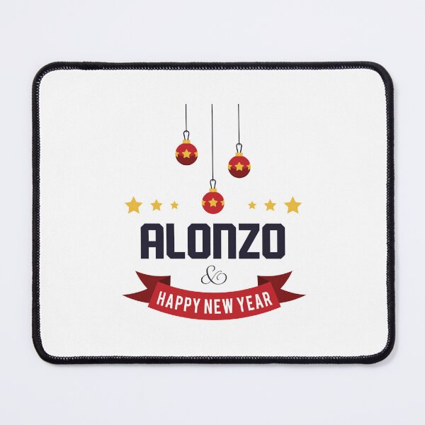 Item preview, Alonzo Funny Personalized Christmas Name – Cool Custom Holiday Gift for Men and Boys designed and sold by Oussinc.