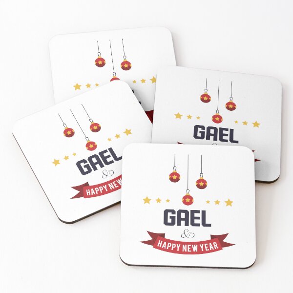 Item preview, Gael Funny Personalized Christmas Name – Cool Custom Holiday Gift for Men and Boys designed and sold by Oussinc.