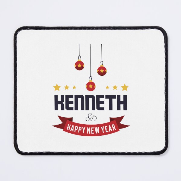 Item preview, Kenneth Funny Personalized Christmas Name – Cool Custom Holiday Gift for Men and Boys designed and sold by Oussinc.