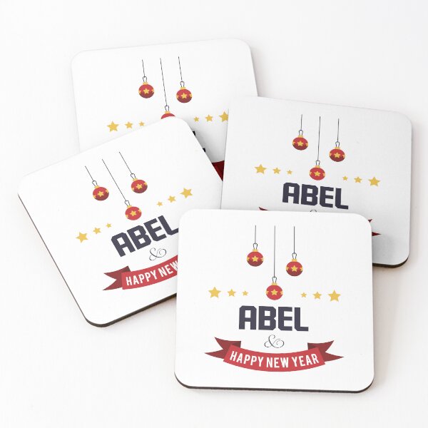 Item preview, Abel Funny Personalized Christmas Name – Cool Custom Holiday Gift for Men and Boys designed and sold by Oussinc.