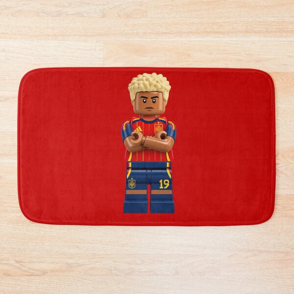 Item preview, Lamine Yamal Brick Football Player – LEGO Style designed and sold by briestudio.