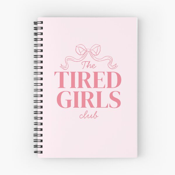 Item preview, The Tired Girls Club - Coquette Pink Ribbon Design designed and sold by MiaBellaGirl.