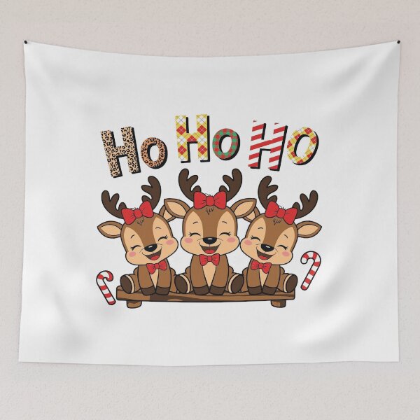 Item preview, Ho ho ho deer designed and sold by ConcreteSaint.