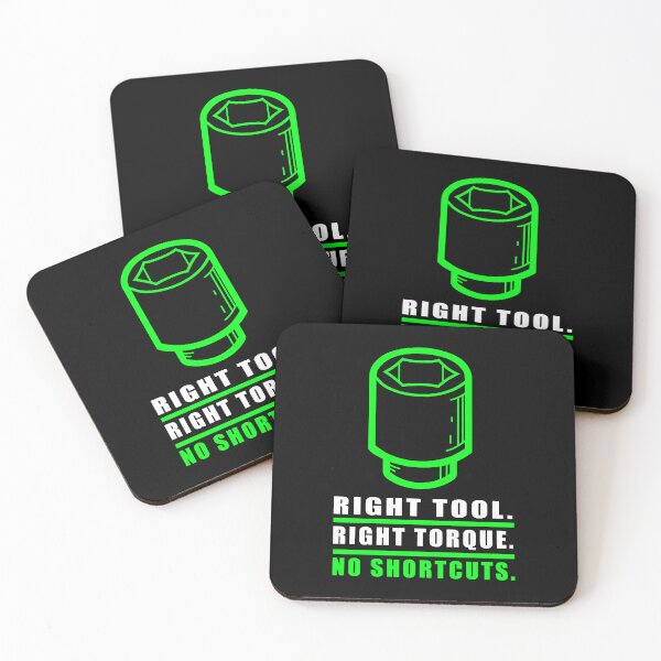 Item preview, Mechanic Quote Right Tool Right Torque No Shortcuts designed and sold by TurboTheory.