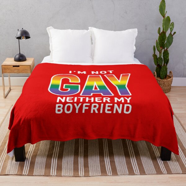 Item preview, I'm Not Gay, Neither My Boyfriend designed and sold by gayishdesign.