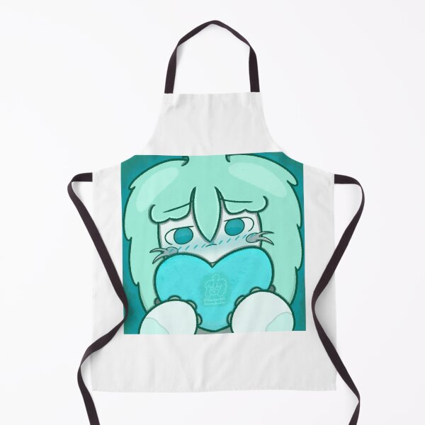 Item preview, Shy Mint Puppy Holding Big Heart - Cute Kawaii Love designed and sold by Kutiafacedwo.