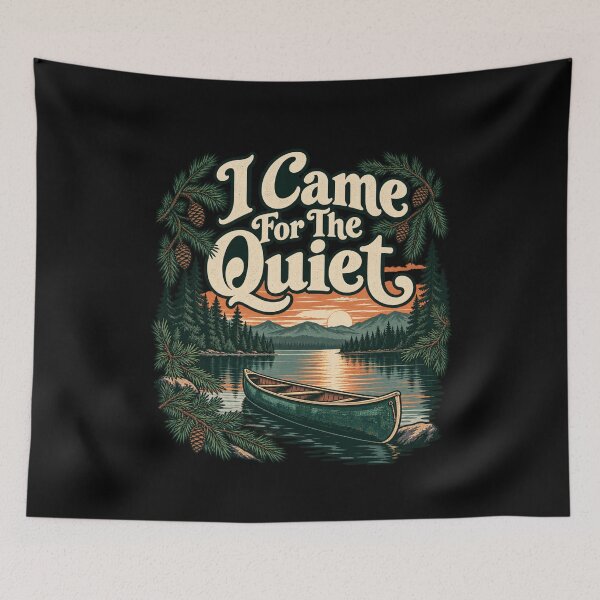 Item preview, I Came For The Quiet designed and sold by Good Mood Foundry.