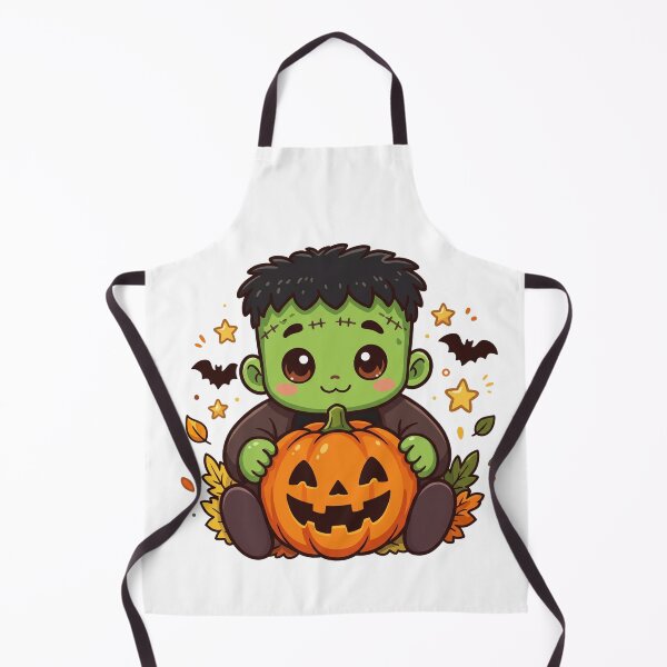 Item preview, Cute Halloween Zombie Kid Jack O Lantern designed and sold by DariaOltes.